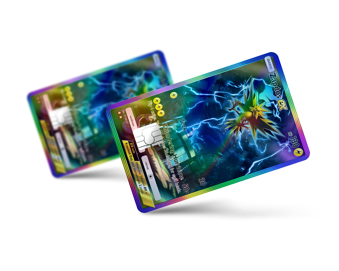 Pokemon Legendary Birds Pocket Holographic Credit Card Bundle Skin