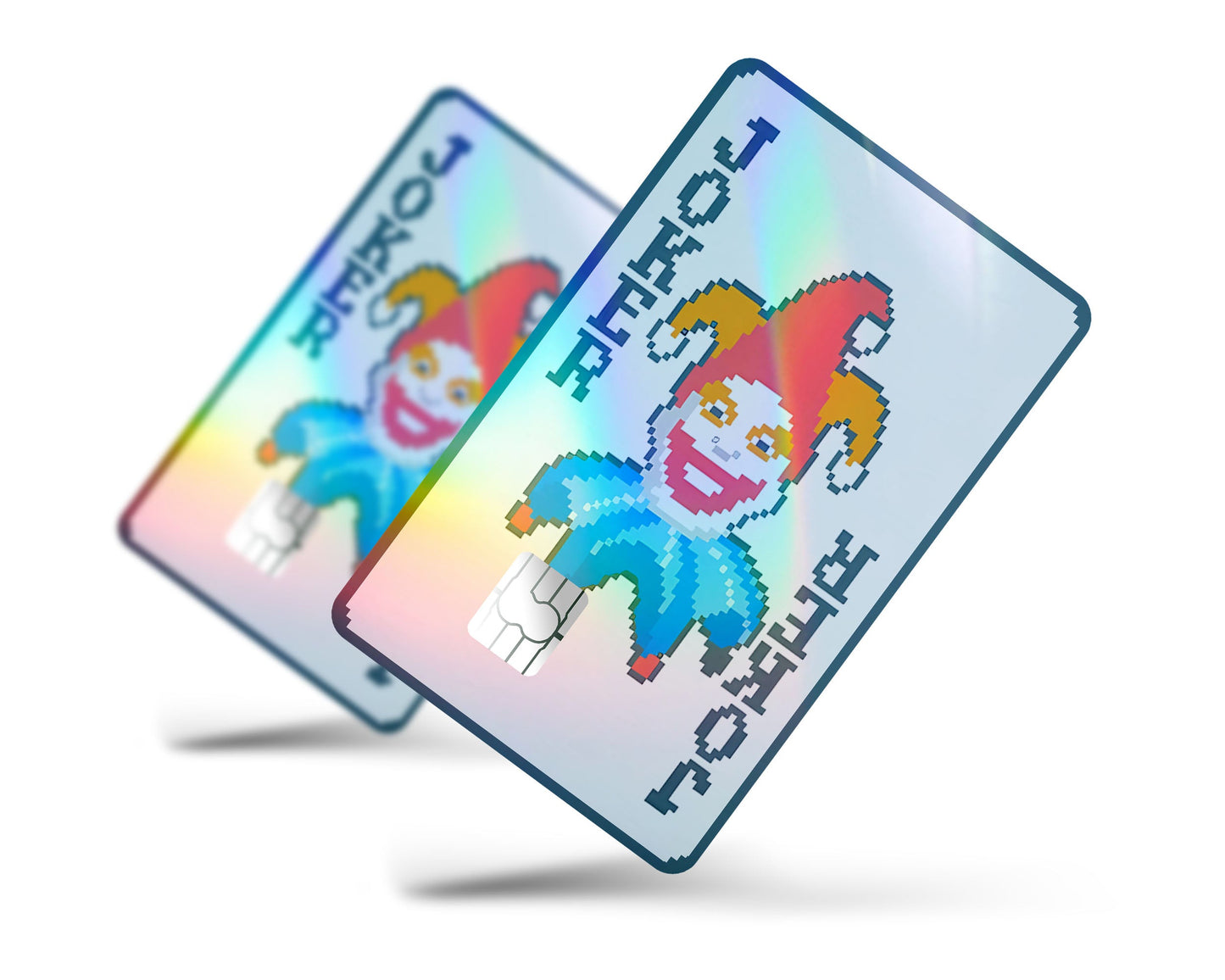 Anime Town Creations Holographic Credit Card Balatro Joker Full Skins - Anime Balatro Holographic Credit Card Skin