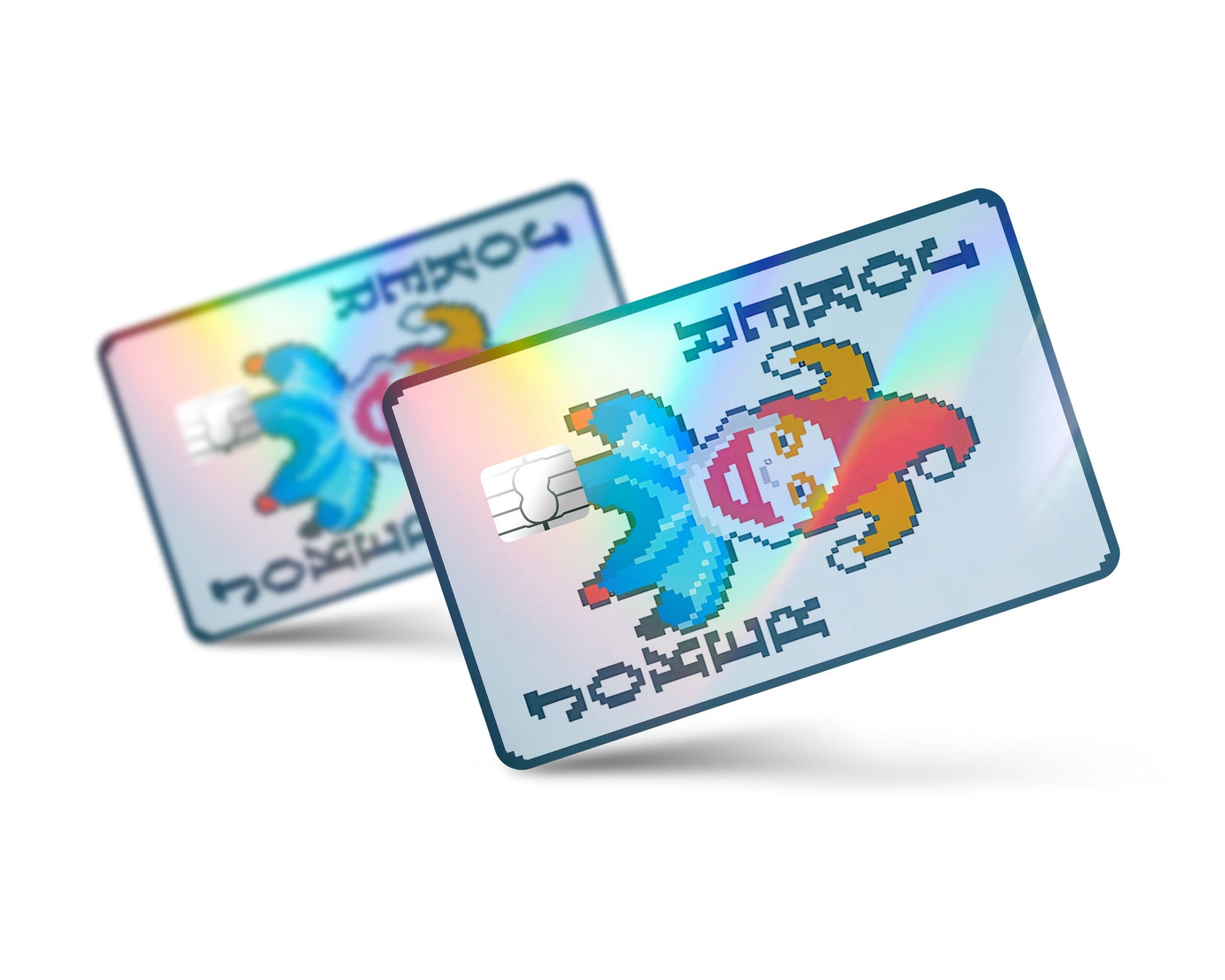 Anime Town Creations Holographic Credit Card Balatro Joker Full Skins - Anime Balatro Holographic Credit Card Skin