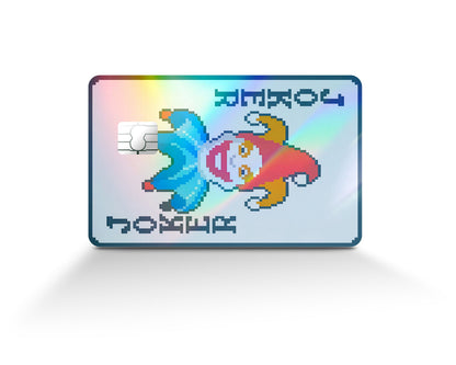 Anime Town Creations Holographic Credit Card Balatro Joker Full Skins - Anime Balatro Holographic Credit Card Skin