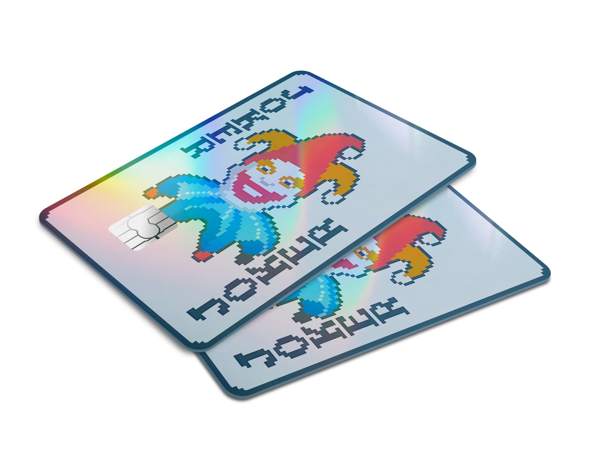 Anime Town Creations Holographic Credit Card Balatro Joker Window Skins - Anime Balatro Holographic Credit Card Skin