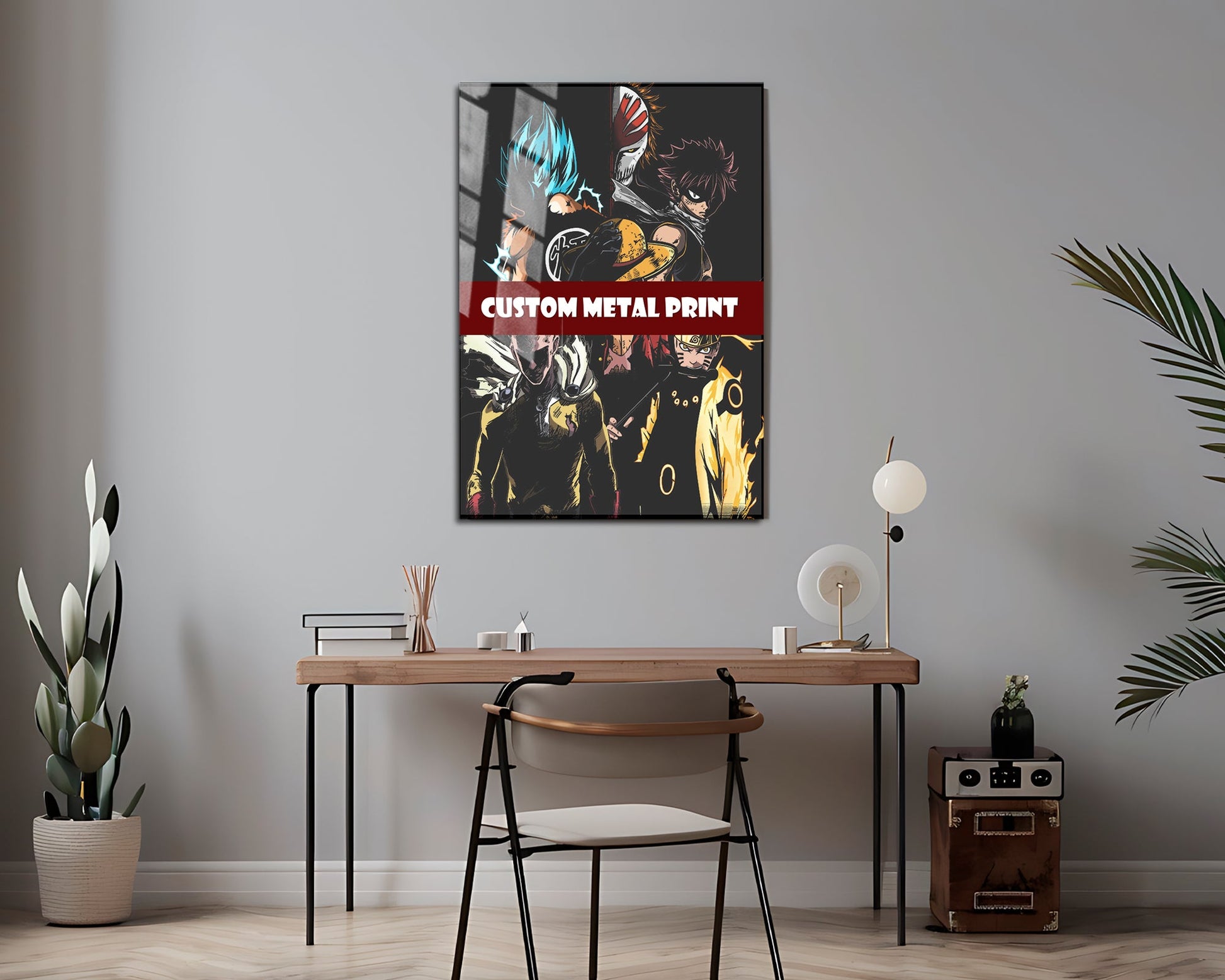 Anime Town Creations Metal Poster Create Your Own 16" x 24" Home Goods - Custom Custom Metal Poster