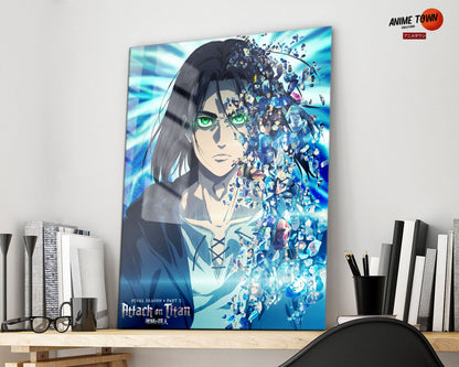 Anime Town Creations Metal Poster Attack on Titan The Final Season Part 2 16" x 24" Home Goods - Anime Attack on Titan Metal Poster