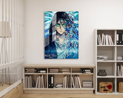 Anime Town Creations Metal Poster Attack on Titan The Final Season Part 2 16" x 24" Home Goods - Anime Attack on Titan Metal Poster