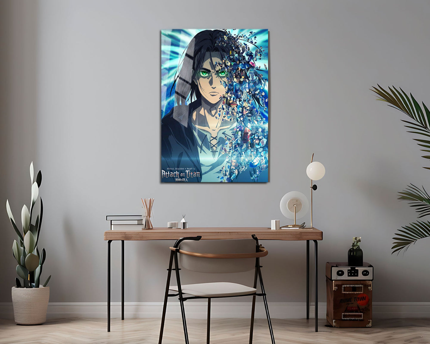 Anime Town Creations Metal Poster Attack on Titan The Final Season Part 2 24" x 36" Home Goods - Anime Attack on Titan Metal Poster