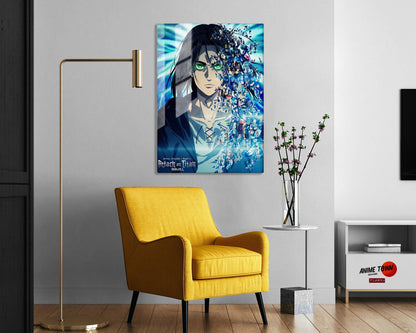 Anime Town Creations Metal Poster Attack on Titan The Final Season Part 2 5" x 7" Home Goods - Anime Attack on Titan Metal Poster