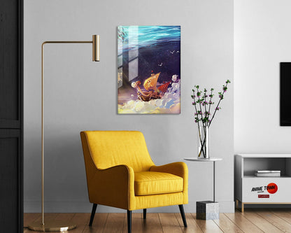 One Piece Going Merry Metal Poster