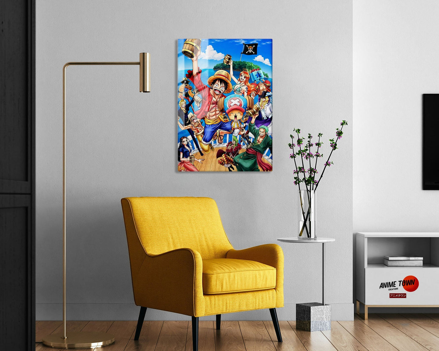 One Piece Strawhat Pirates Metal Poster