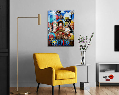 One Piece Squad Metal Poster