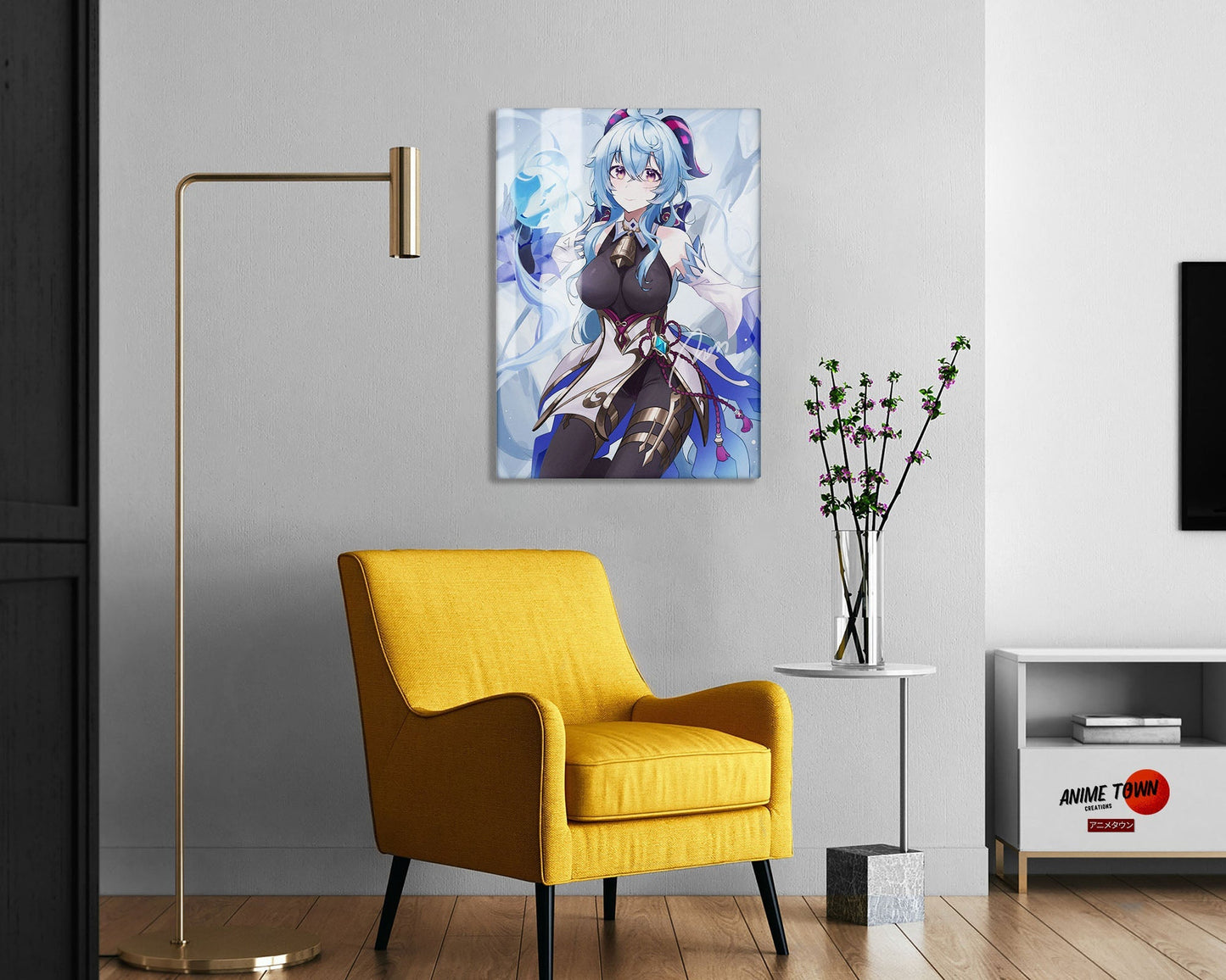 Genshin Impact Ganyu Metal Poster