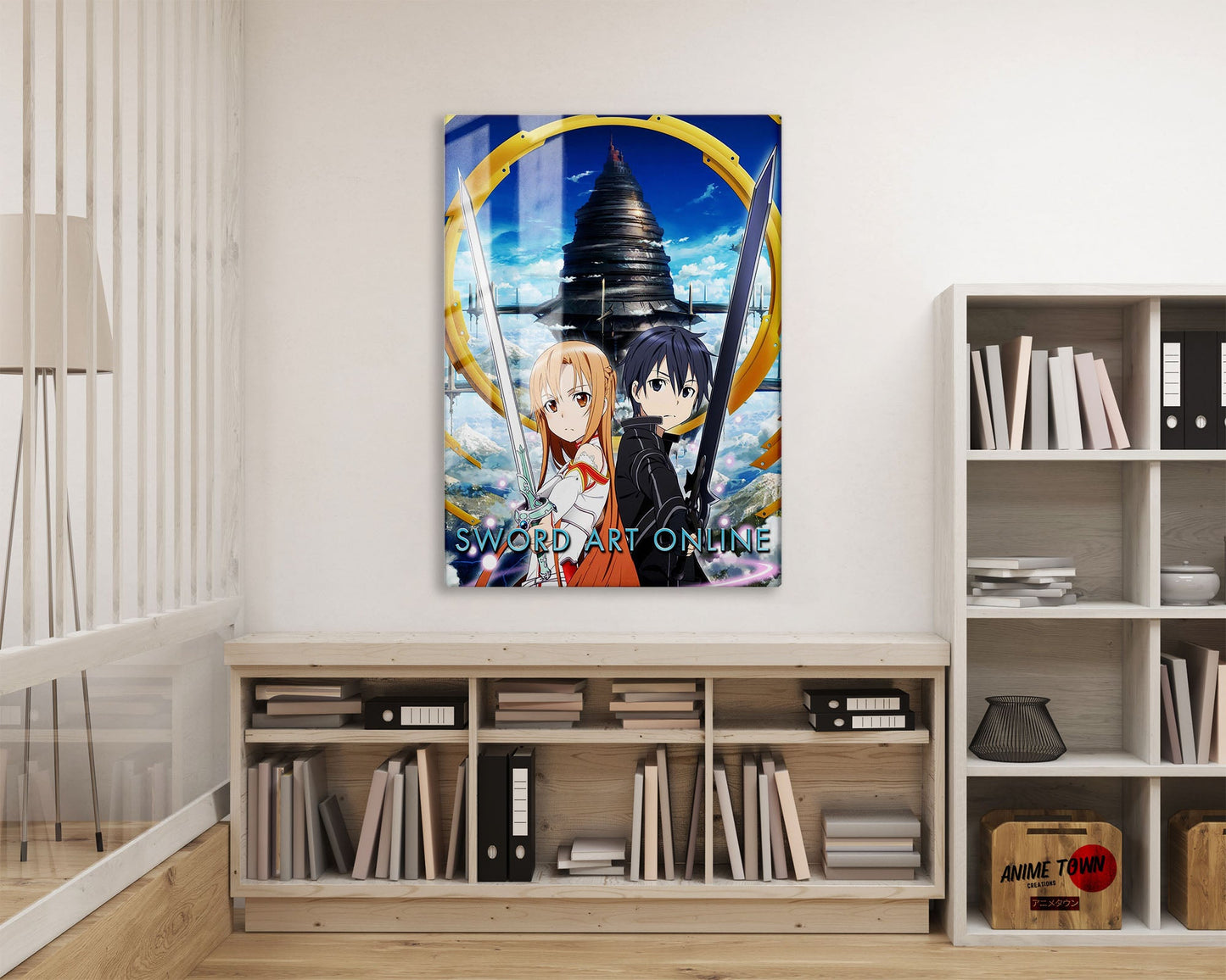 Anime Town Creations Metal Poster Sword Art Online 11" x 17" Home Goods - Anime Spy x Family Metal Poster