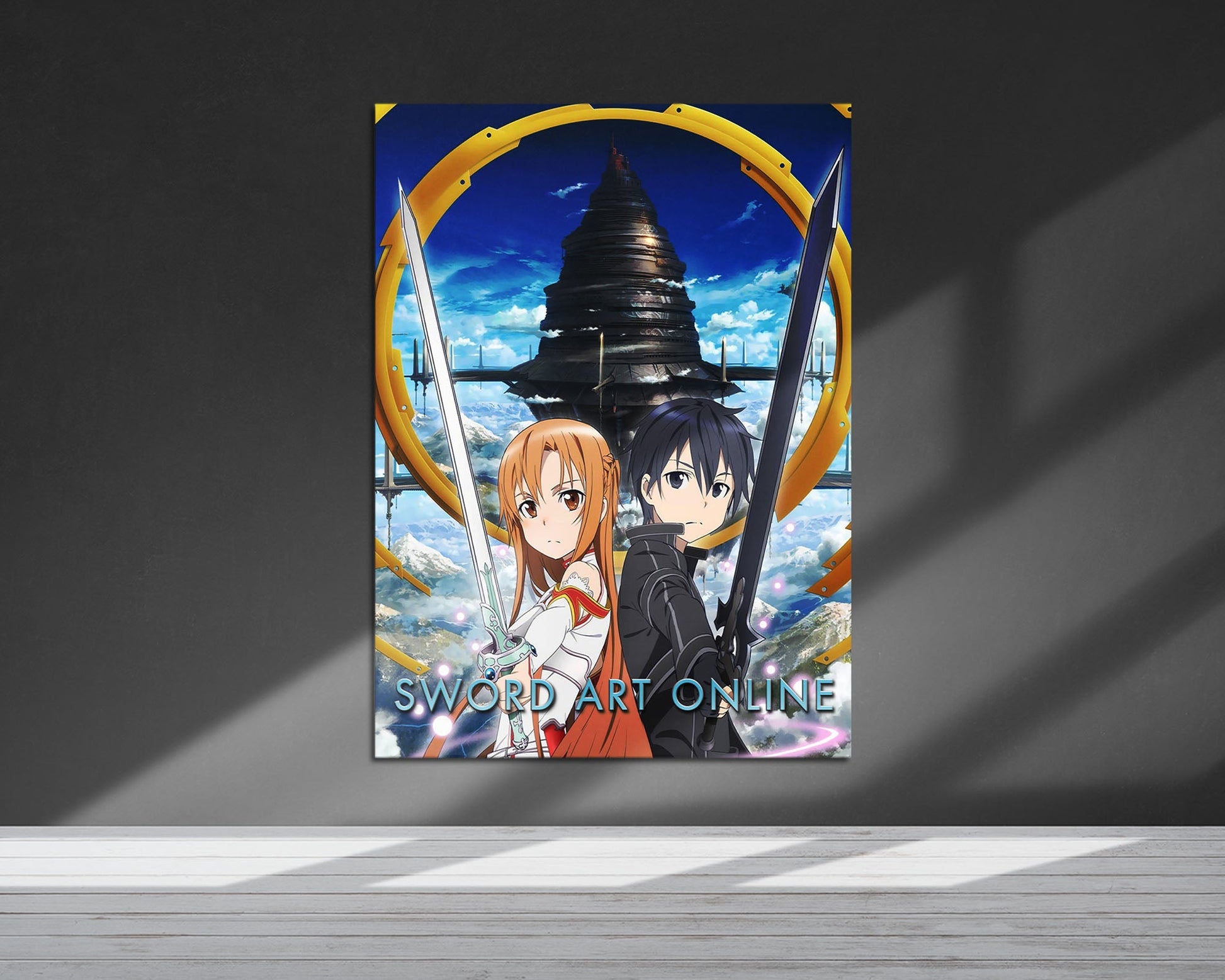 Anime Town Creations Metal Poster Sword Art Online 24" x 36" Home Goods - Anime Spy x Family Metal Poster