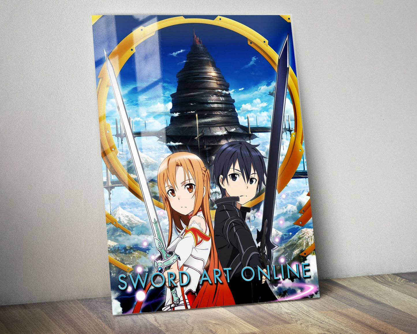 Anime Town Creations Metal Poster Sword Art Online 24" x 36" Home Goods - Anime Spy x Family Metal Poster