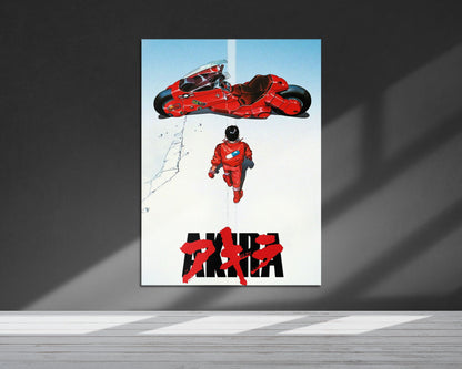 Anime Town Creations Metal Poster Classic Akira 1988 Movie 5" x 7" Home Goods - Anime Akira Metal Poster