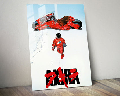 Anime Town Creations Metal Poster Classic Akira 1988 Movie 5" x 7" Home Goods - Anime Akira Metal Poster
