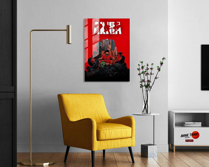 Akira Classic Red Metal Poster