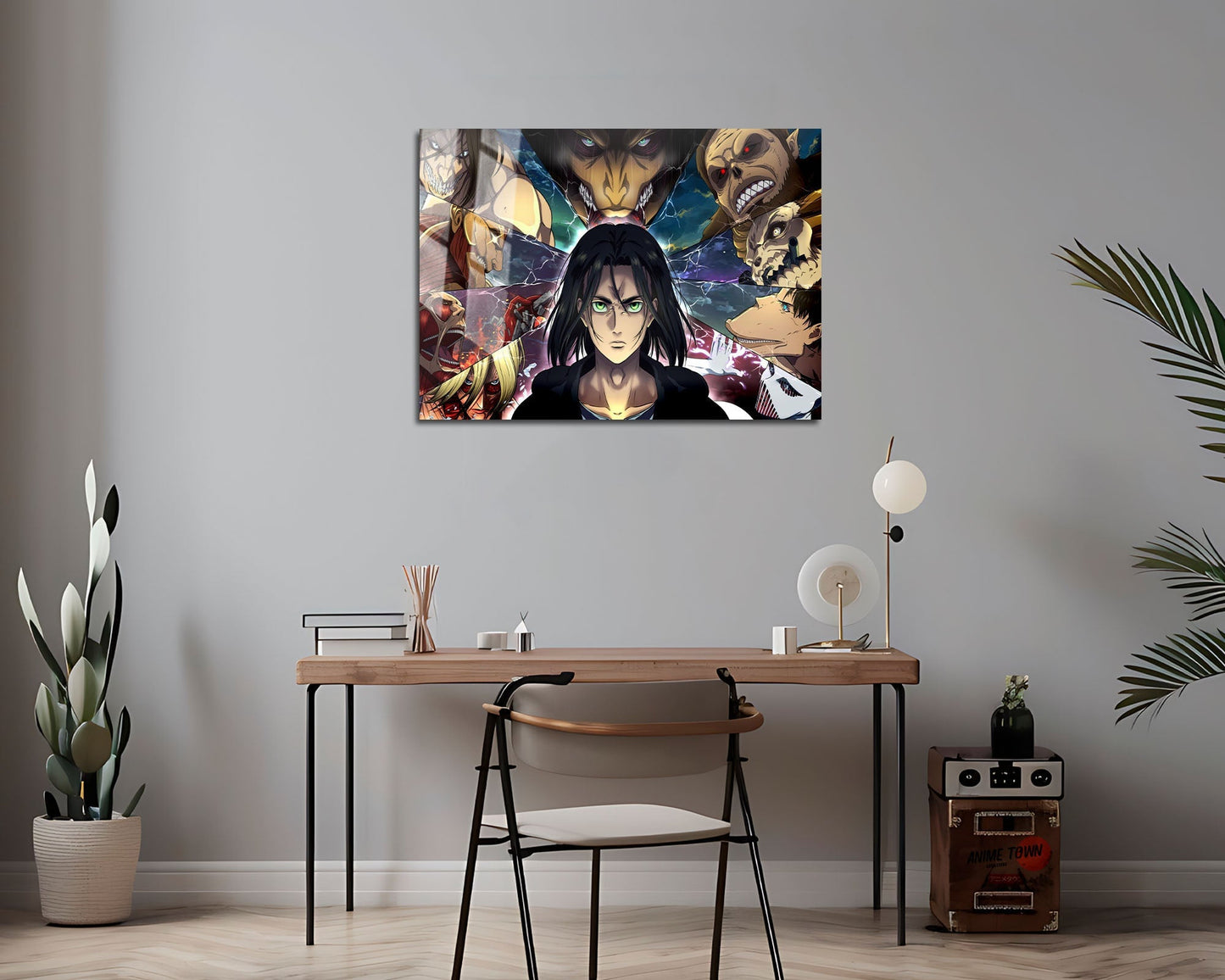 Attack on Titan Eren Founding Titan Metal Poster