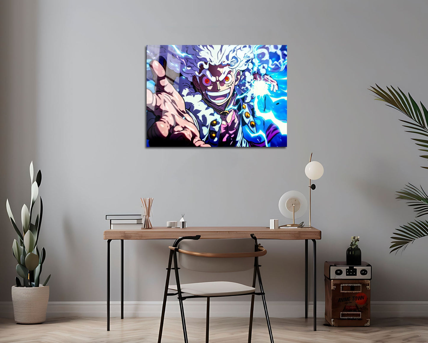 One Piece Luffy Gear 5 Joyboy Metal Poster