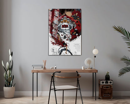 Anime Town Creations Metal Poster Akira Cover 16" x 24" Home Goods - Anime Akira Metal Poster