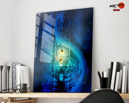 Anime Town Creations Metal Poster Spirited Away Haku Bridge 11" x 17" Home Goods - Anime Spirited Away Metal Poster