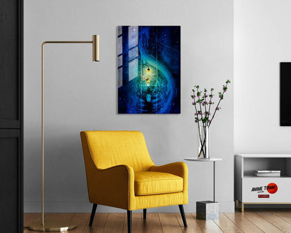 Spirited Away Haku Bridge Metal Poster