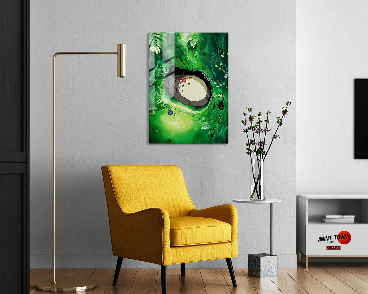 Totoro Forest Metal Poster
