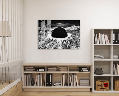 Anime Town Creations Metal Poster Landscape Akira Neo Tokyo Explosion 24" x 16" Home Goods - Anime Akira Metal Poster