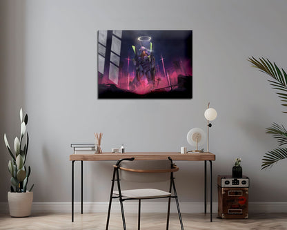 Neon Evangelion Genesis Unit 01 Metal Poster