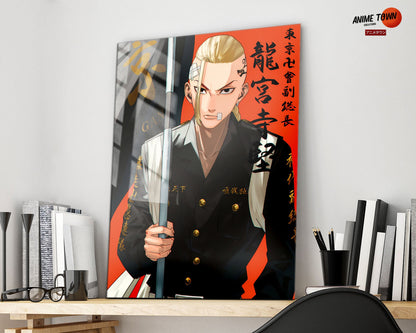 Anime Town Creations Metal Poster Tokyo Revengers Ken Ryuguji 16" x 24" Home Goods - Anime Tokyo Revengers Metal Poster