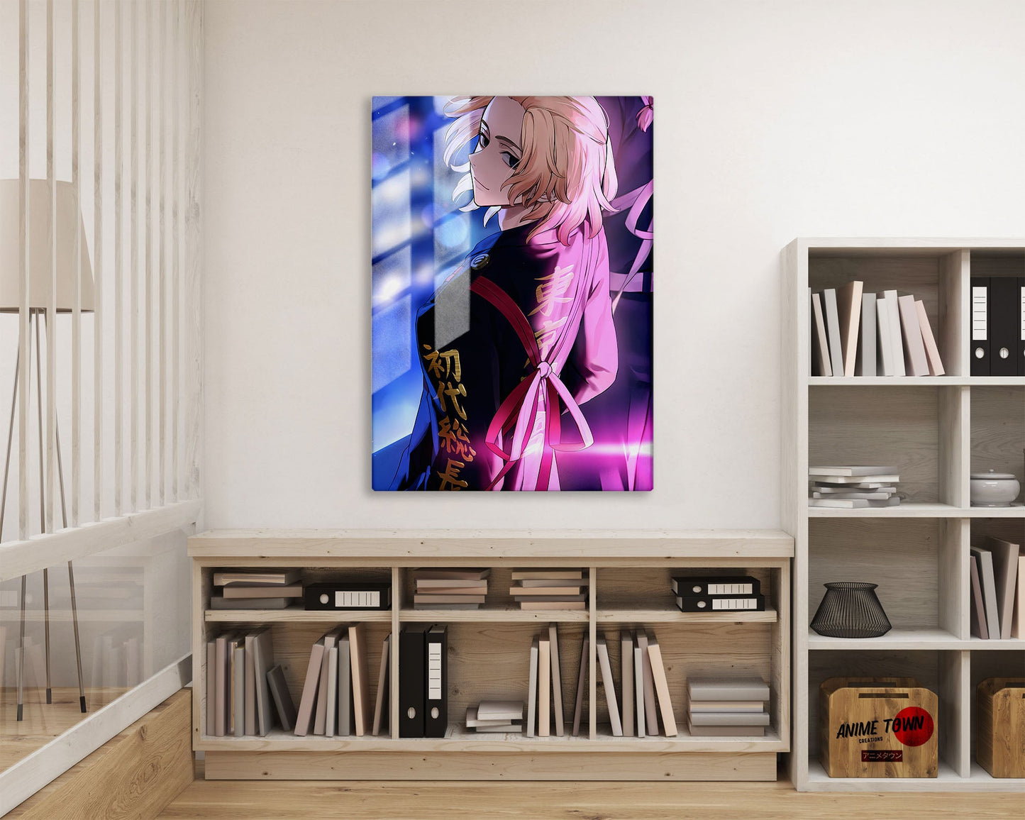 Anime Town Creations Metal Poster Tokyo Revengers Manjiro Sano 16" x 24" Home Goods - Anime Tokyo Revengers Metal Poster