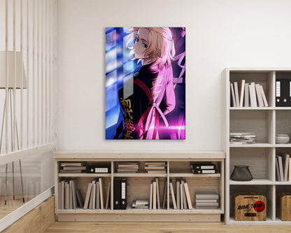 Anime Town Creations Metal Poster Tokyo Revengers Manjiro Sano 16" x 24" Home Goods - Anime Tokyo Revengers Metal Poster