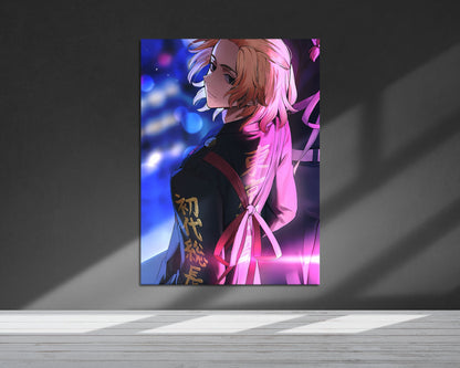 Anime Town Creations Metal Poster Tokyo Revengers Manjiro Sano 5" x 7" Home Goods - Anime Tokyo Revengers Metal Poster