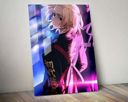 Anime Town Creations Metal Poster Tokyo Revengers Manjiro Sano 11" x 14" Home Goods - Anime Tokyo Revengers Metal Poster