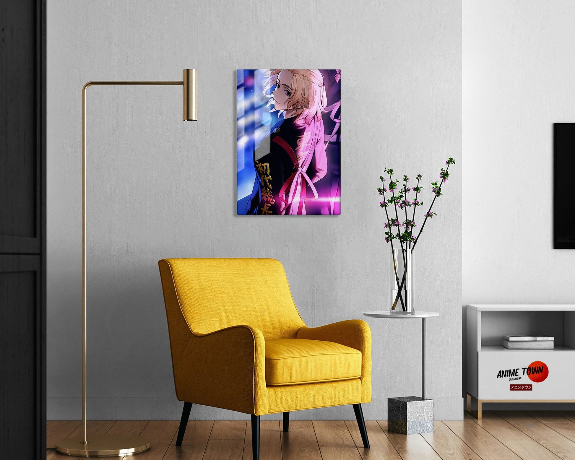 Anime Town Creations Metal Poster Tokyo Revengers Manjiro Sano 11" x 14" Home Goods - Anime Tokyo Revengers Metal Poster