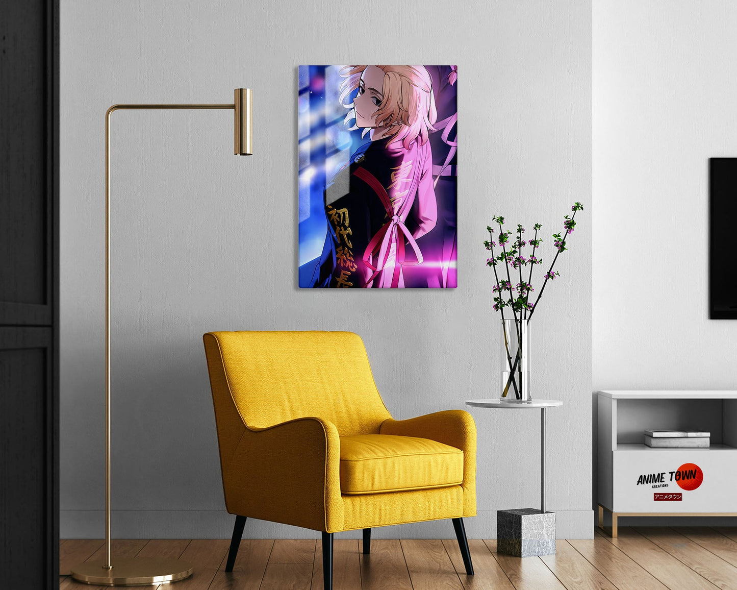 Anime Town Creations Metal Poster Tokyo Revengers Manjiro Sano 11" x 14" Home Goods - Anime Tokyo Revengers Metal Poster