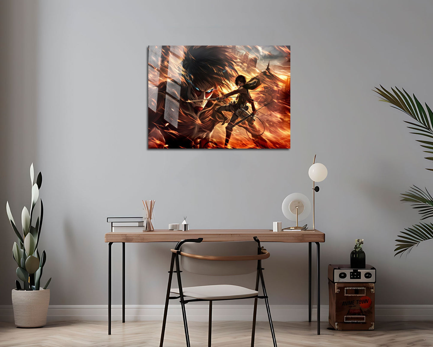 Attack on Titan Eren Yeager Metal Poster