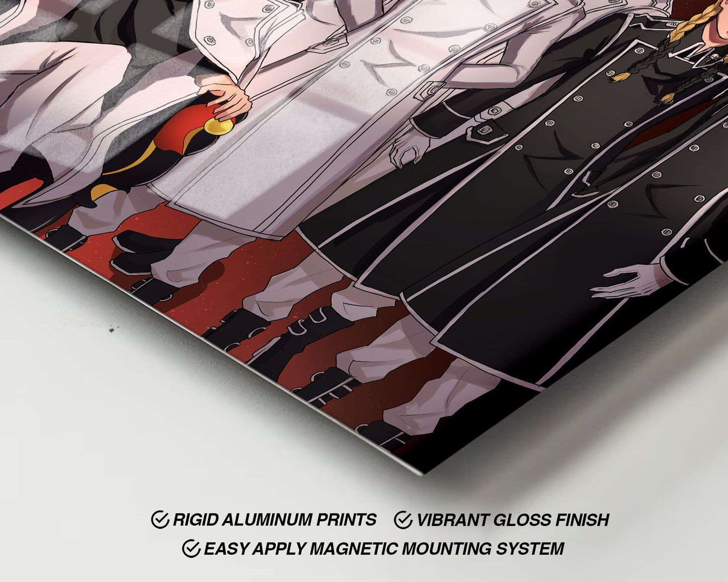 Anime Town Creations Metal Poster Landscape Tokyo Revengers Kanto Manji Gang 36" x 24" Home Goods - Anime Tokyo Revengers Metal Poster