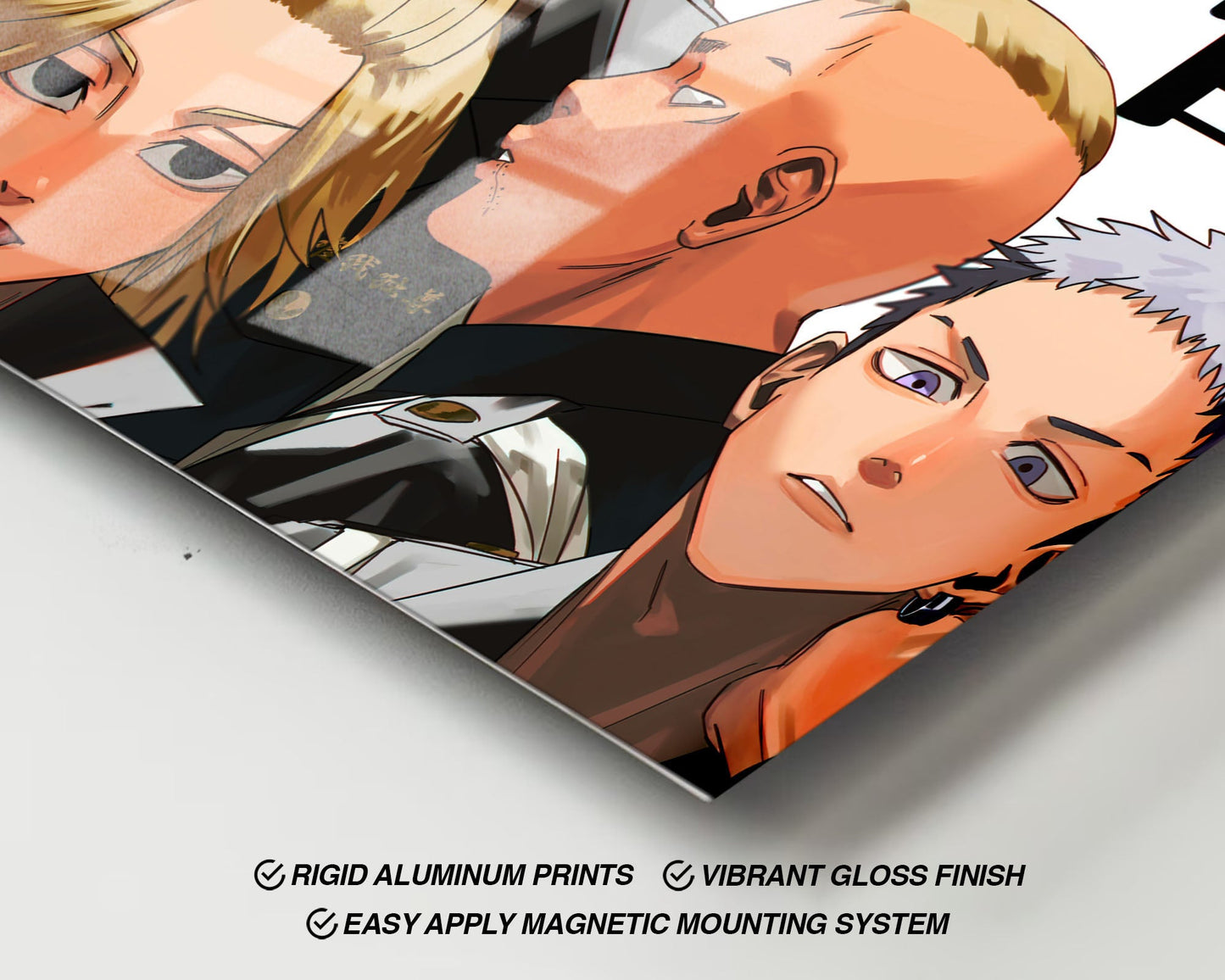 Anime Town Creations Metal Poster Landscape Tokyo Revengers 36" x 24" Home Goods - Anime Tokyo Revengers Metal Poster