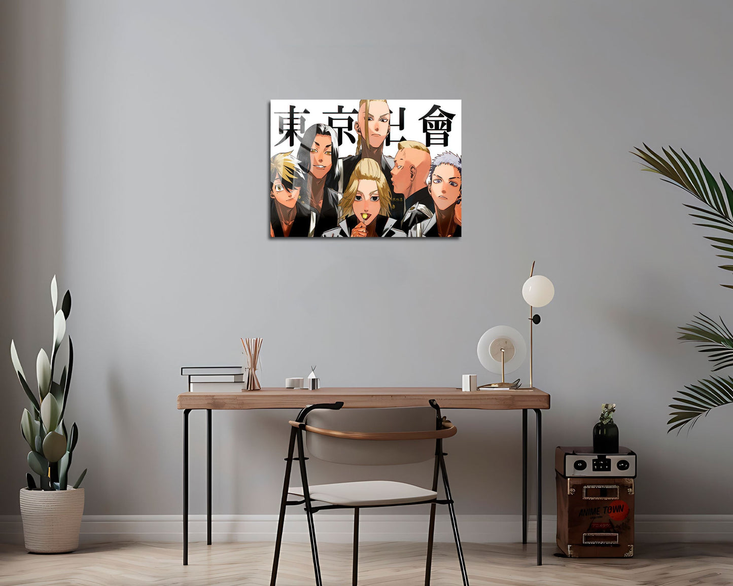 Anime Town Creations Metal Poster Landscape Tokyo Revengers 14" x 11" Home Goods - Anime Tokyo Revengers Metal Poster