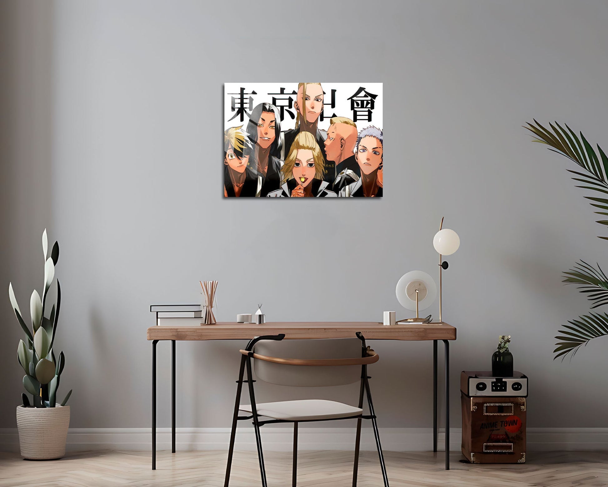 Anime Town Creations Metal Poster Landscape Tokyo Revengers 14" x 11" Home Goods - Anime Tokyo Revengers Metal Poster