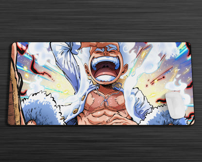 One Piece Mouse Pad & Holographic Credit Card Bundle Skin Set