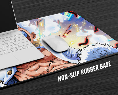 One Piece Mouse Pad & Holographic Credit Card Bundle Skin Set