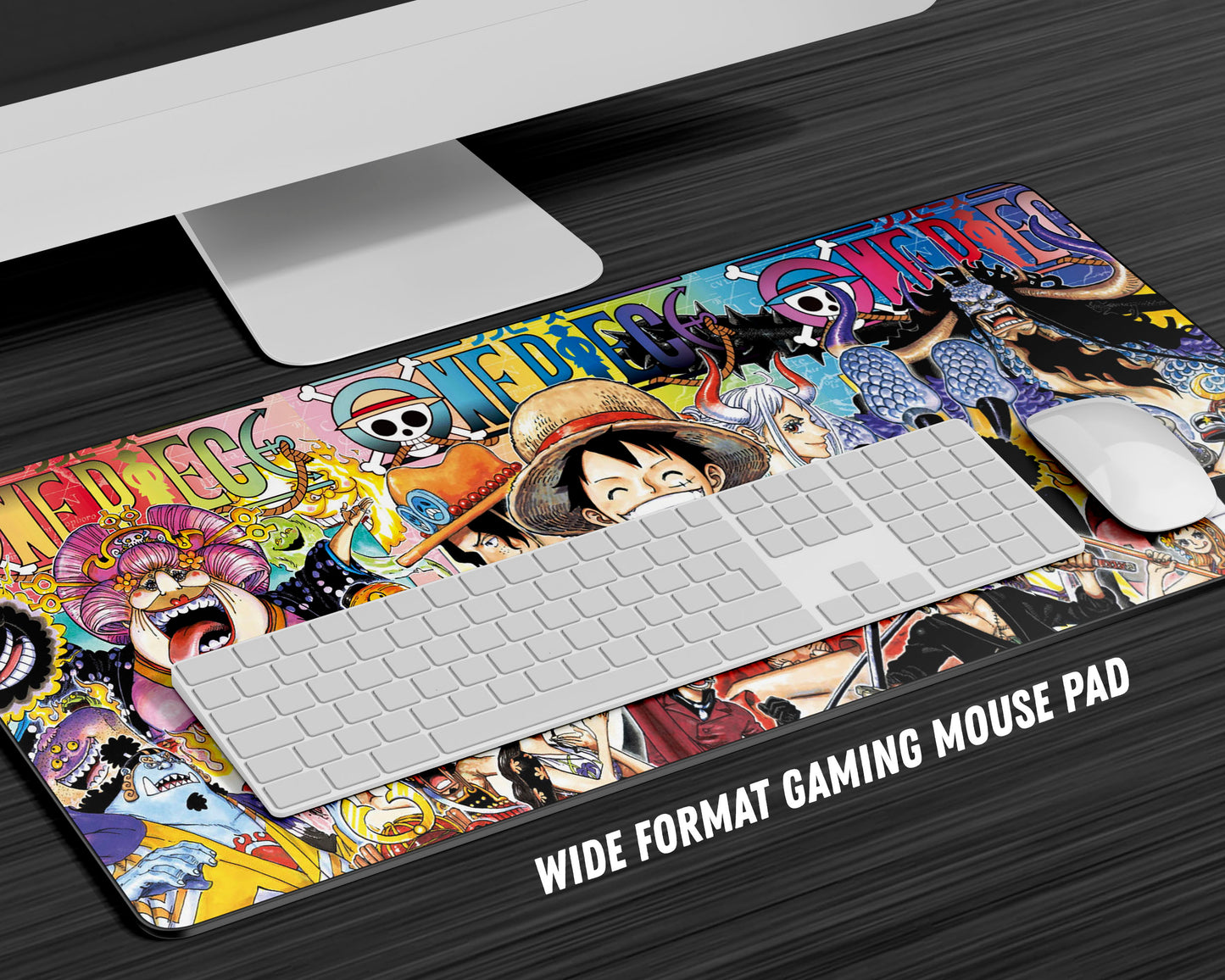 One Piece Gang Manga Collage Gaming Mouse Pad