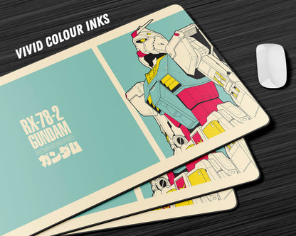 Anime Town Creations Mouse Pad Gundam Pale Gaming Mouse Pad Accessories - Anime Gundam Gaming Mouse Pad