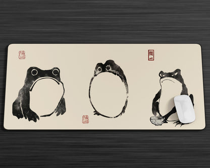 Anime Town Creations Mouse Pad Matsumoto Hoji Frog Art Gaming Mouse Pad Accessories - Anime  Gaming Mouse Pad