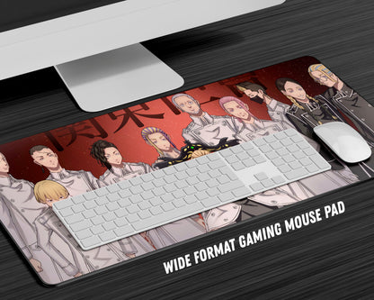 Anime Town Creations Mouse Pad Tokyo Revengers Kanto Manji Gang Gaming Mouse Pad Accessories - Anime Tokyo Revengers Gaming Mouse Pad