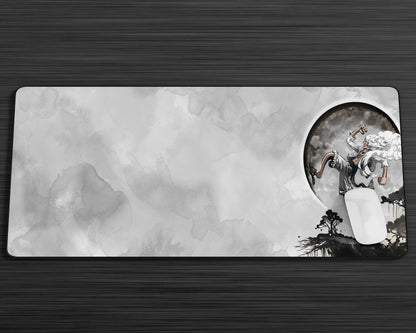 Anime Town Creations Mouse Pad One Piece Gear 5 Moon Gaming Mouse Pad Accessories - Anime One Piece Gaming Mouse Pad