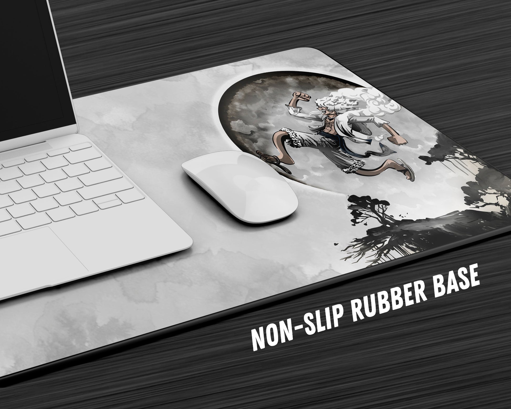 Anime Town Creations Mouse Pad One Piece Gear 5 Moon Gaming Mouse Pad Accessories - Anime One Piece Gaming Mouse Pad