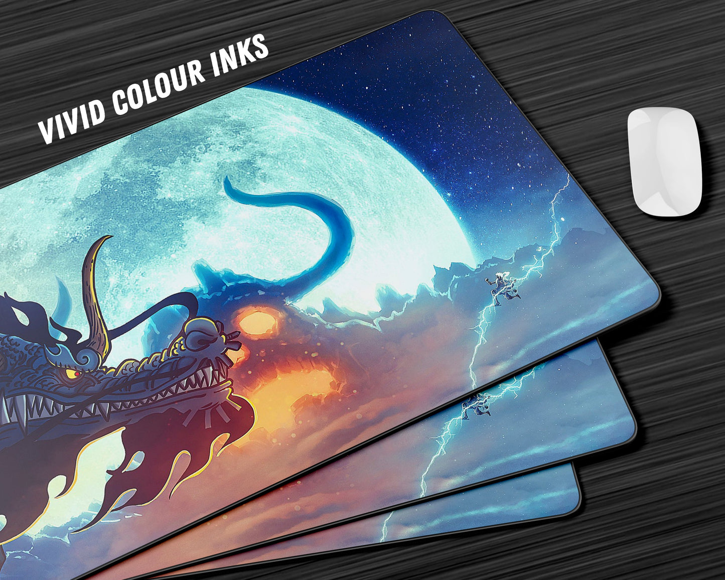 Anime Town Creations Mouse Pad One Piece Kaido Dragon Gaming Mouse Pad Accessories - Anime One Piece Gaming Mouse Pad