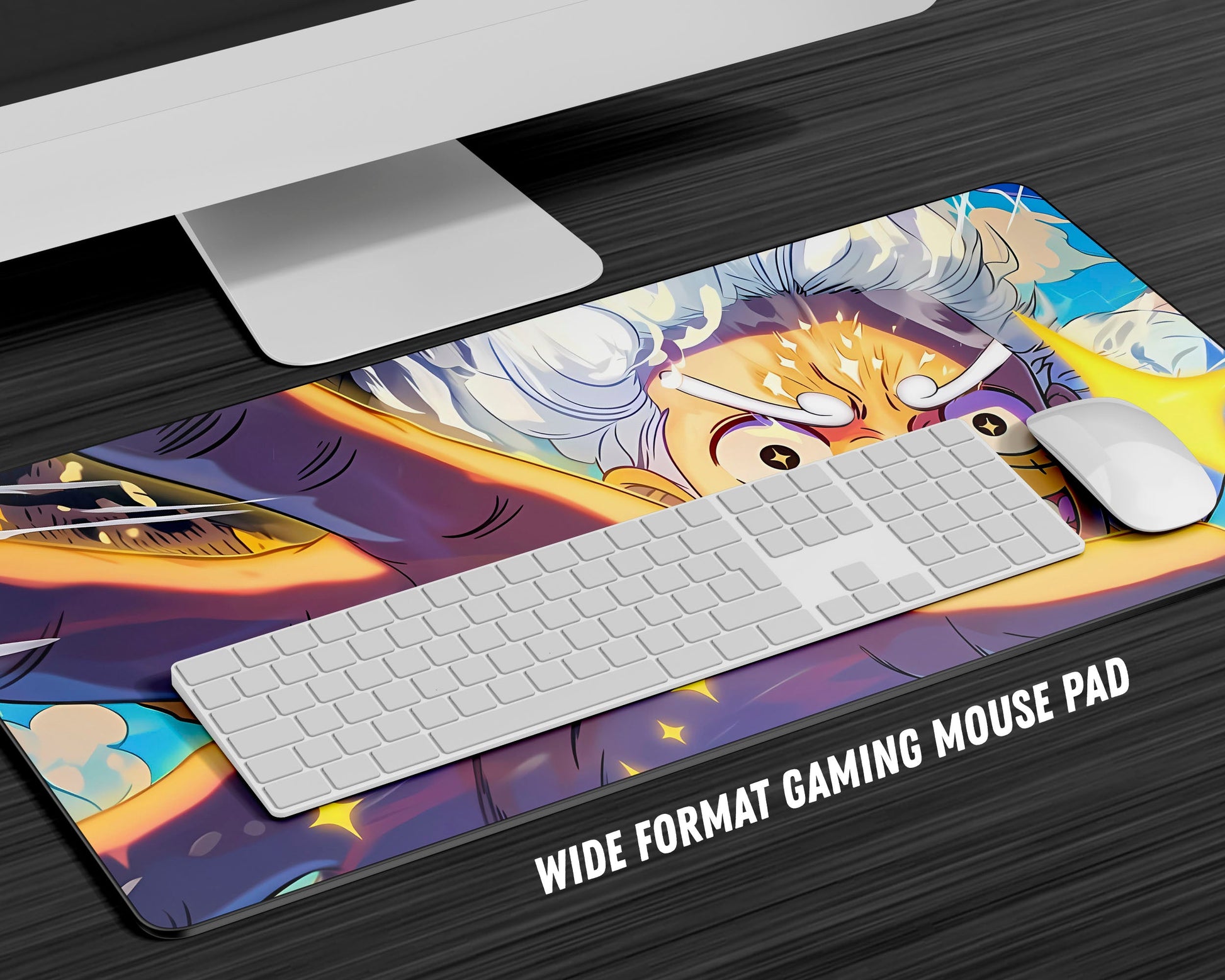 Anime Town Creations Mouse Pad One Piece Luffy Gear 5 Joyboy Gaming Mouse Pad Accessories - Anime One Piece Gaming Mouse Pad